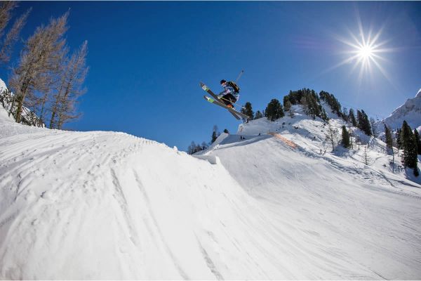 Paradies für Freerider und Snowboarder